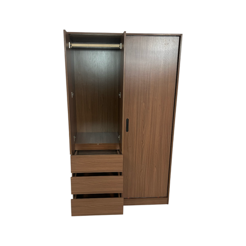 Marlao Simple Classic Dark Wardrobe, image 12