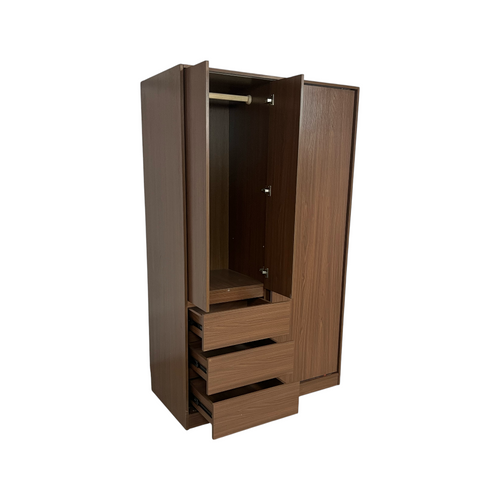 Marlao Simple Classic Dark Wardrobe, image 13