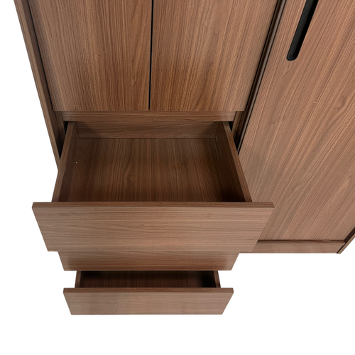 Marlao Simple Classic Dark Wardrobe, image 17