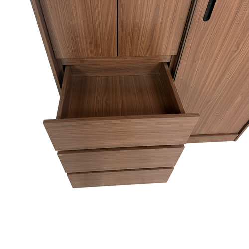 Marlao Simple Classic Dark Wardrobe, image 19