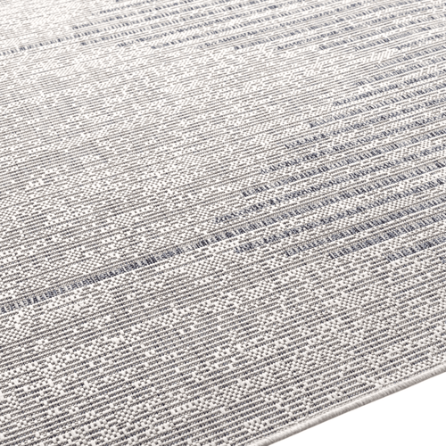 The Twillery Co. Mendota Geometric Light Grey Indoor/Outdoor Area Rug, image 6