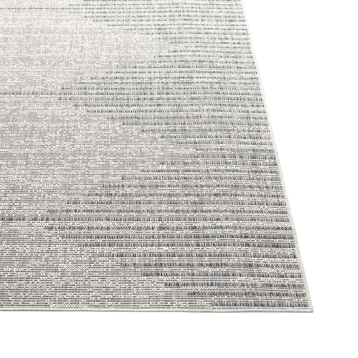 The Twillery Co. Mendota Geometric Light Grey Indoor/Outdoor Area Rug