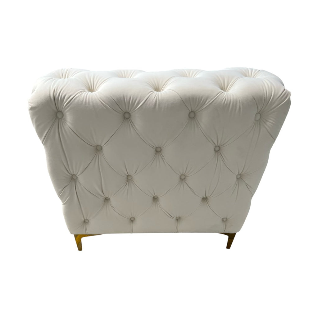 Meridian Tremblay Velvet Modular Armless Chair Set