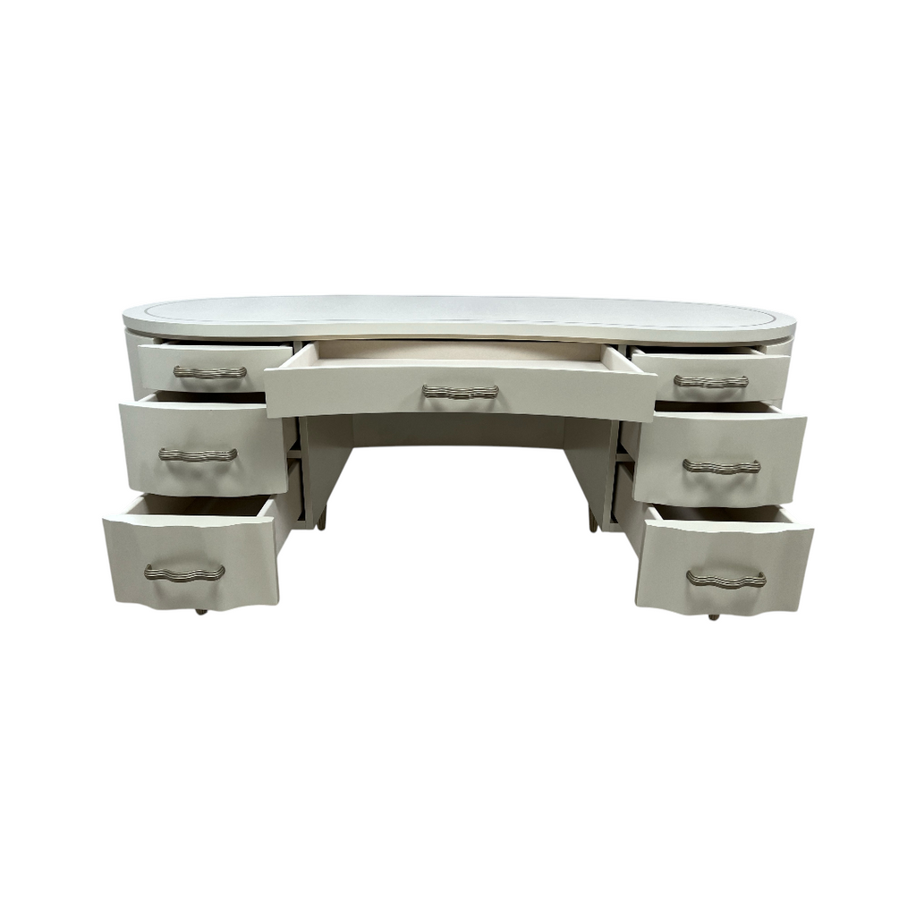 Michael Amini London Place Oval Executive Desk