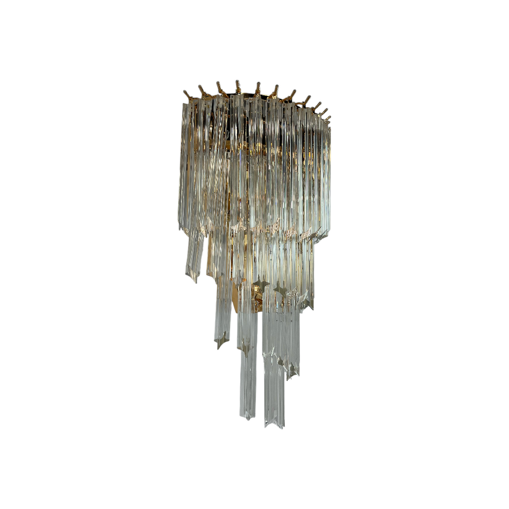 Michael Amini Spiral Flush Mounted Sconce