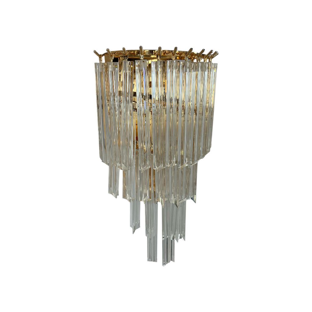 Michael Amini Spiral Flush Mounted Sconce