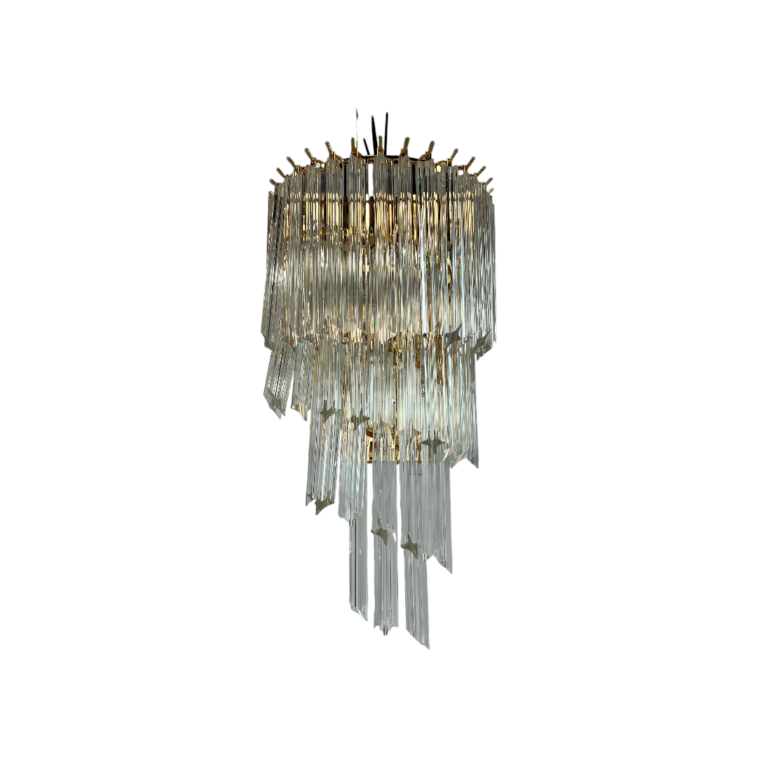 Michael Amini Spiral Flush Mounted Sconce