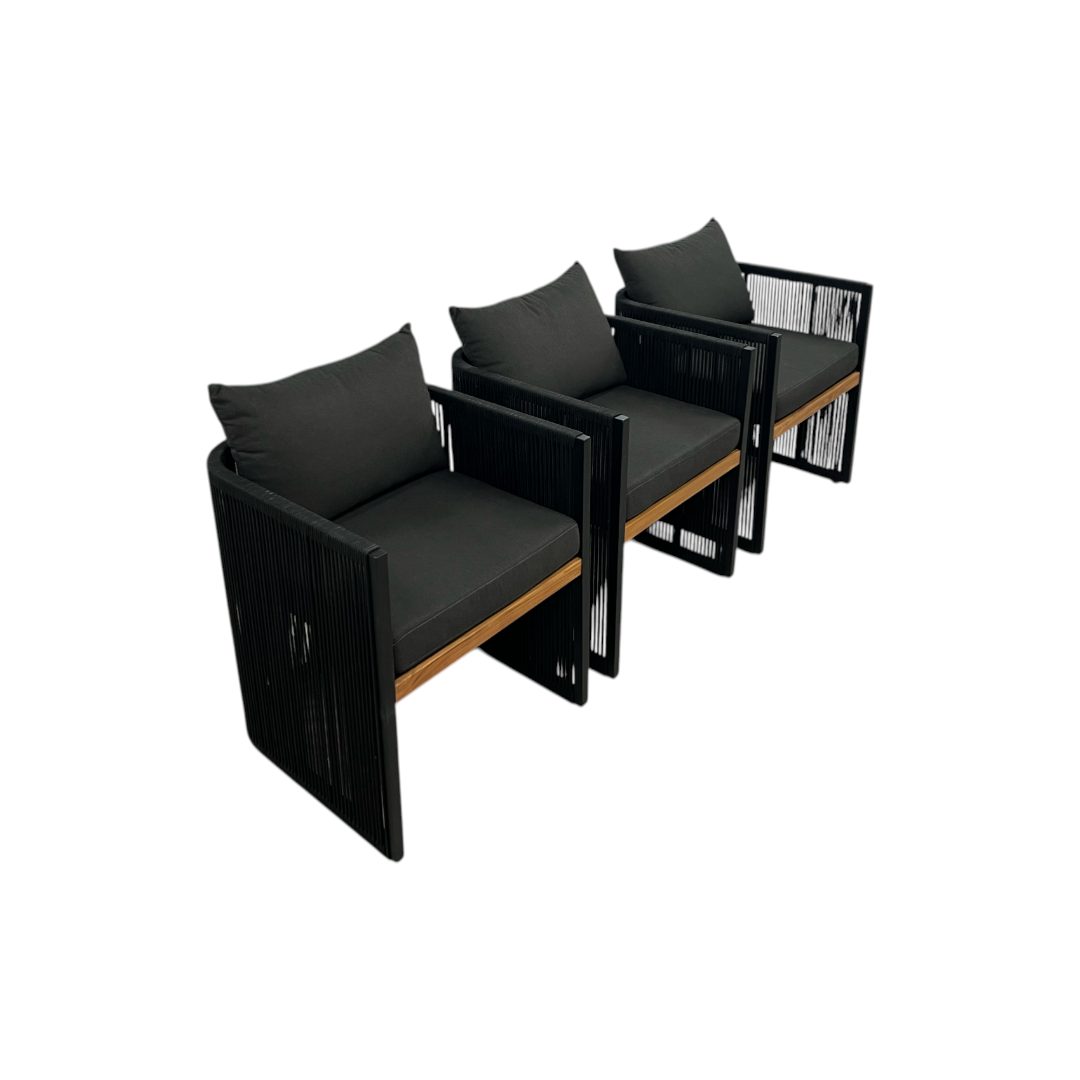 Modloft Clifton Outdoor Dining Chair Set of 6
