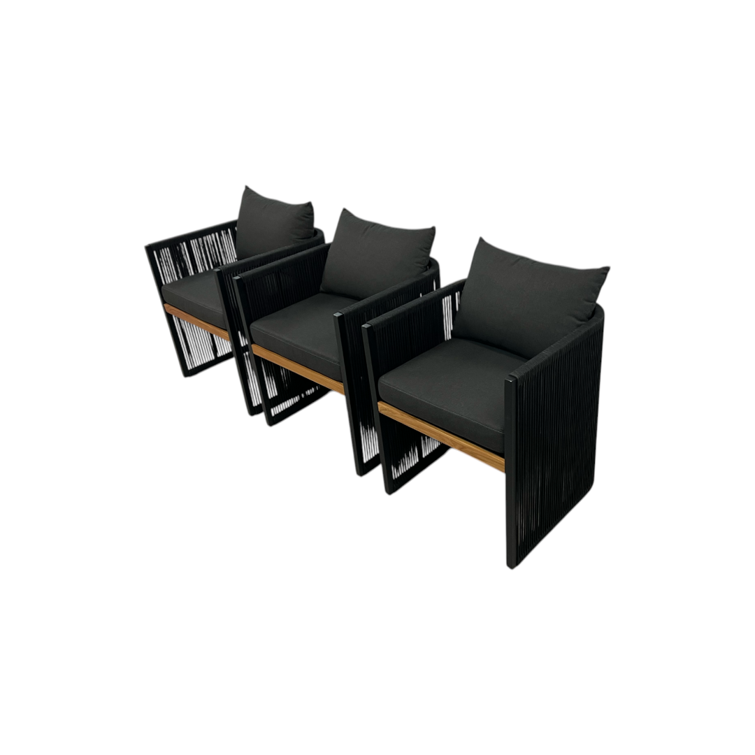 Modloft Clifton Outdoor Dining Chair Set of 6