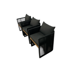 Modloft Clifton Outdoor Dining Chair Set of 6