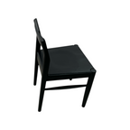 Moe's Home Owing Oak Wood Black Side Dining Chair Set of 6