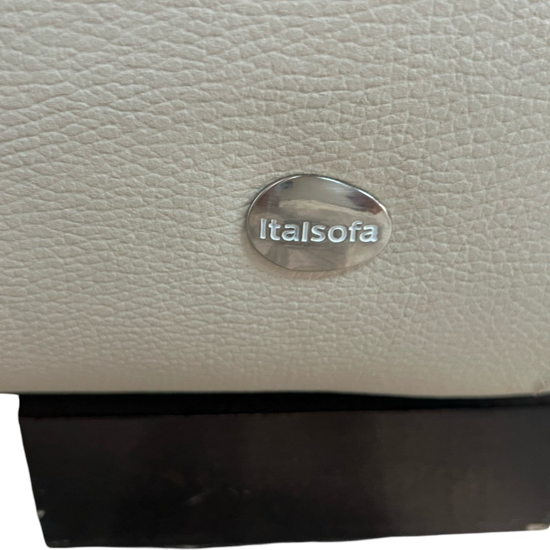 Natuzzi Italsofa Leather Two Piece Sectional