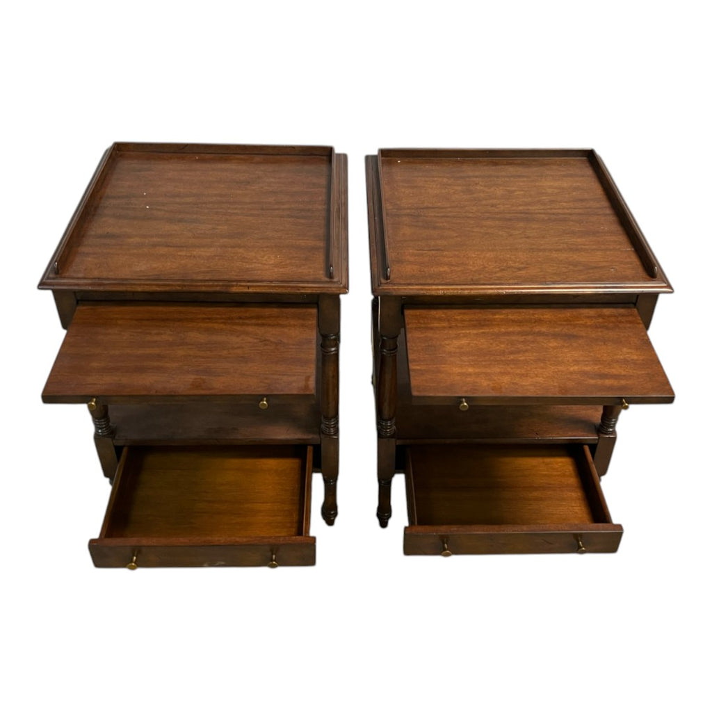 Oliver Home Haven Tray Top End Table with Storage