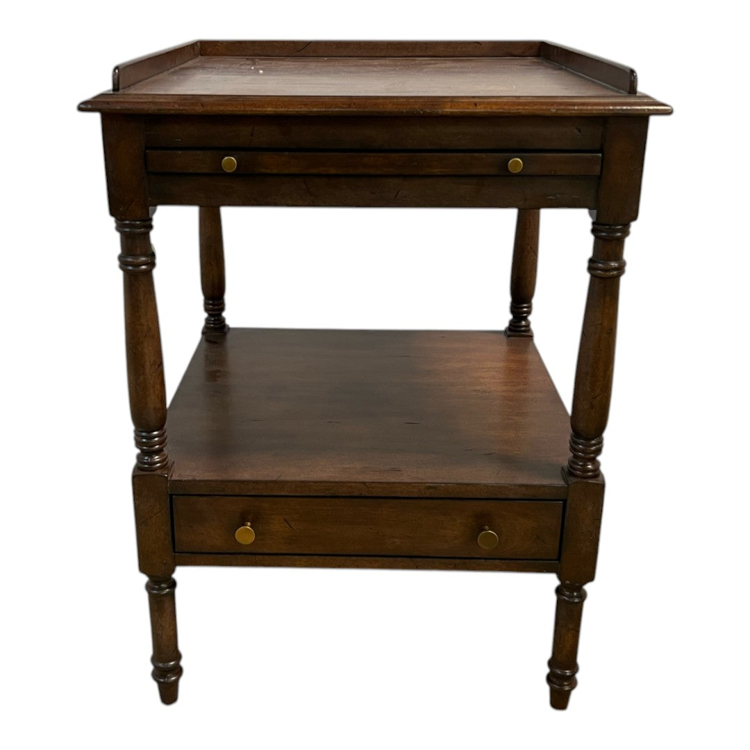 Oliver Home Haven Tray Top End Table with Storage