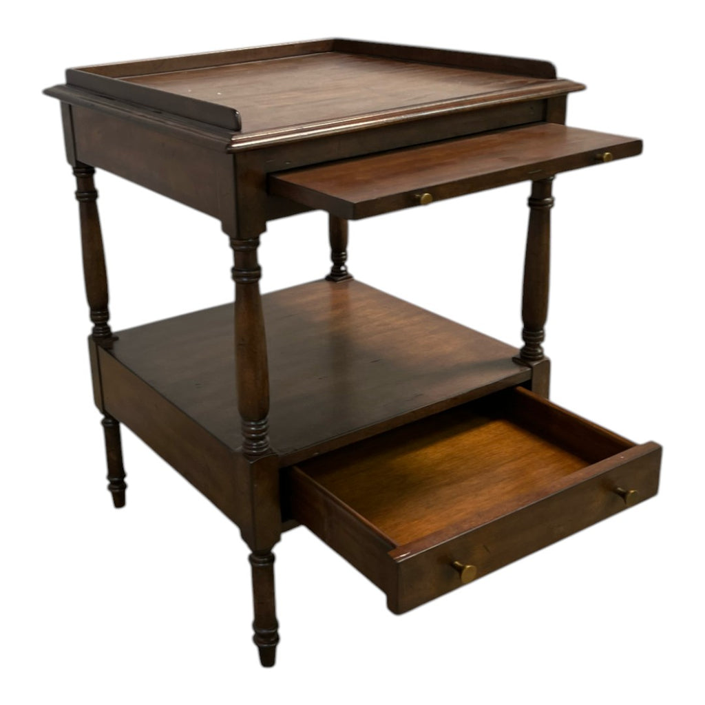 Oliver Home Haven Tray Top End Table with Storage