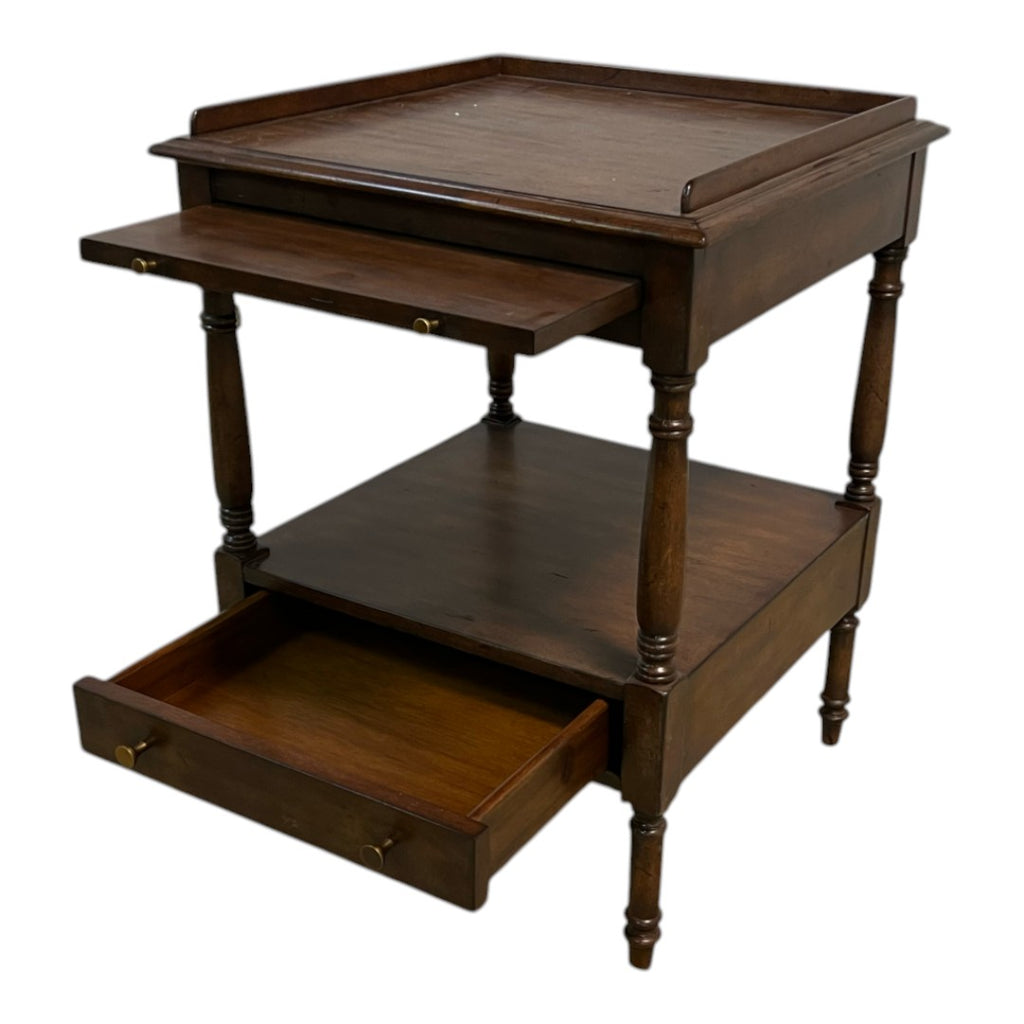 Oliver Home Haven Tray Top End Table with Storage