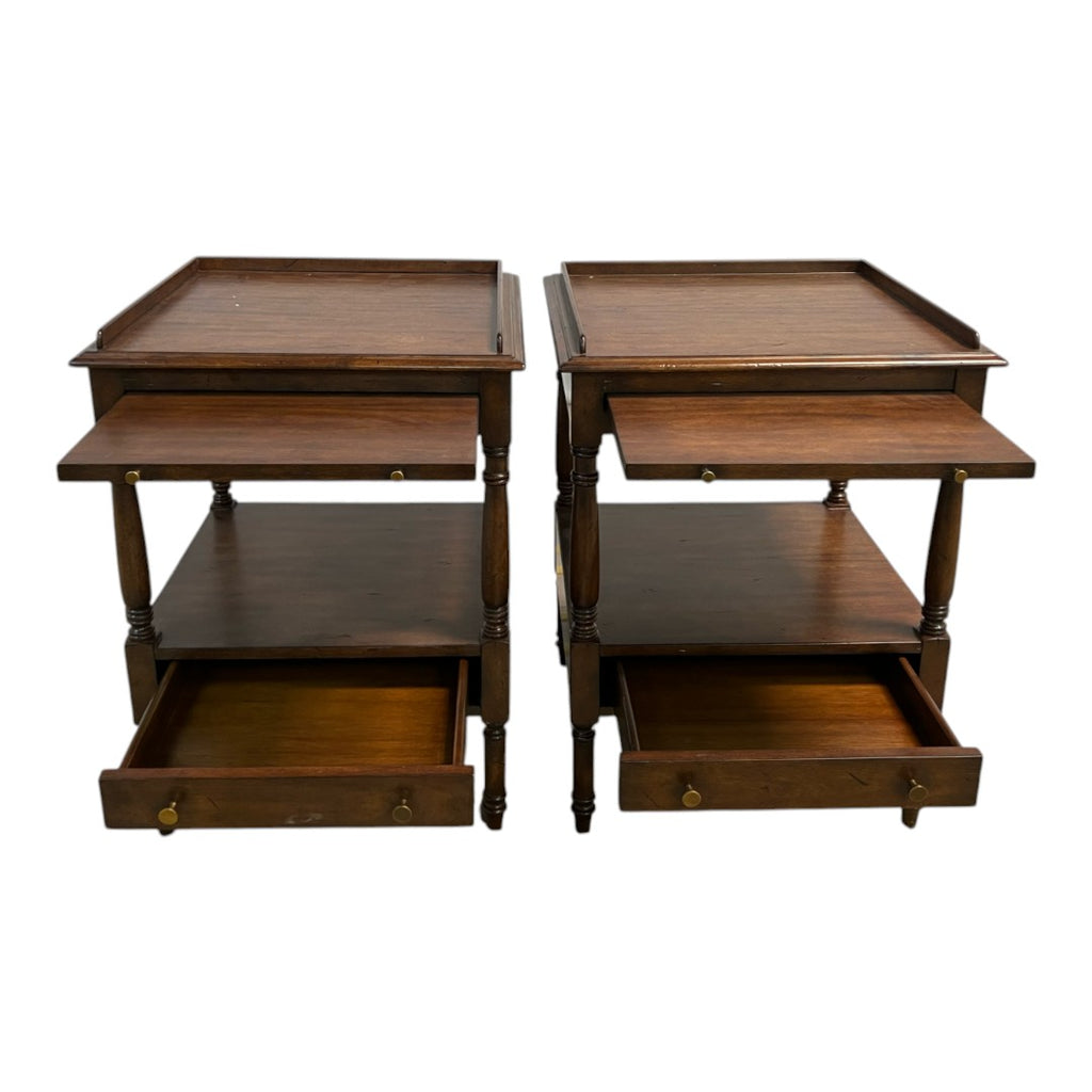 Oliver Home Haven Tray Top End Table with Storage