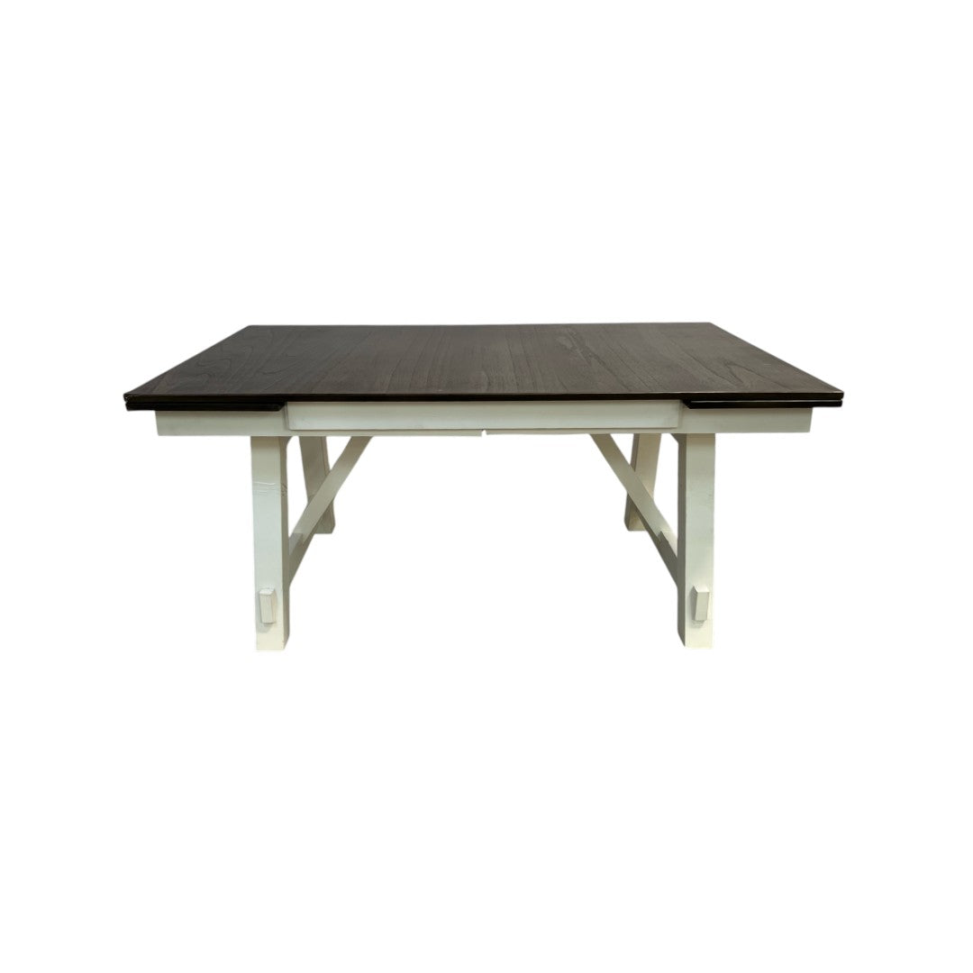Ophelia and Co. Maribelle Chalk Gray Extendable Dining Table