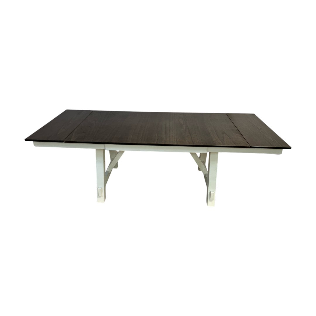 Ophelia and Co. Maribelle Chalk Gray Extendable Dining Table