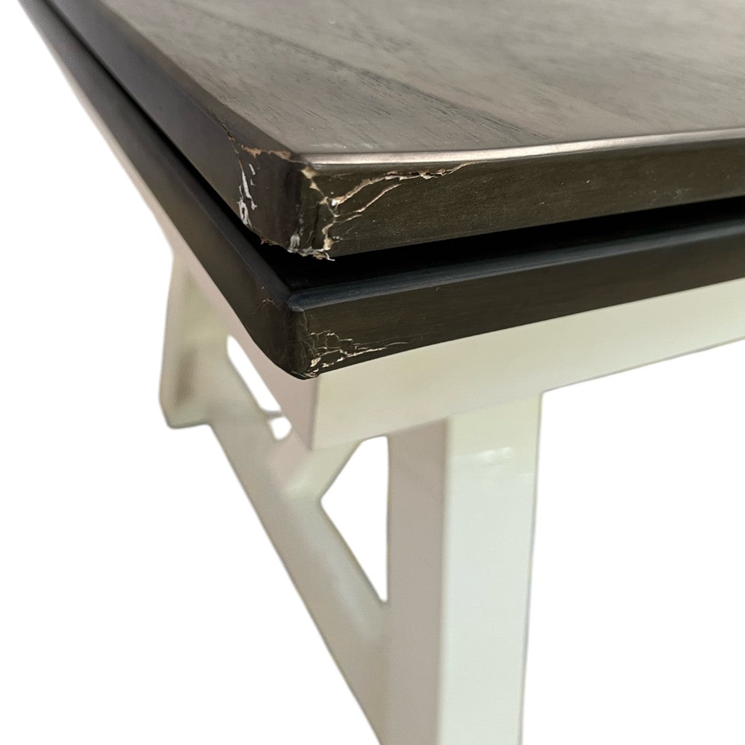 Ophelia and Co. Maribelle Chalk Gray Extendable Dining Table