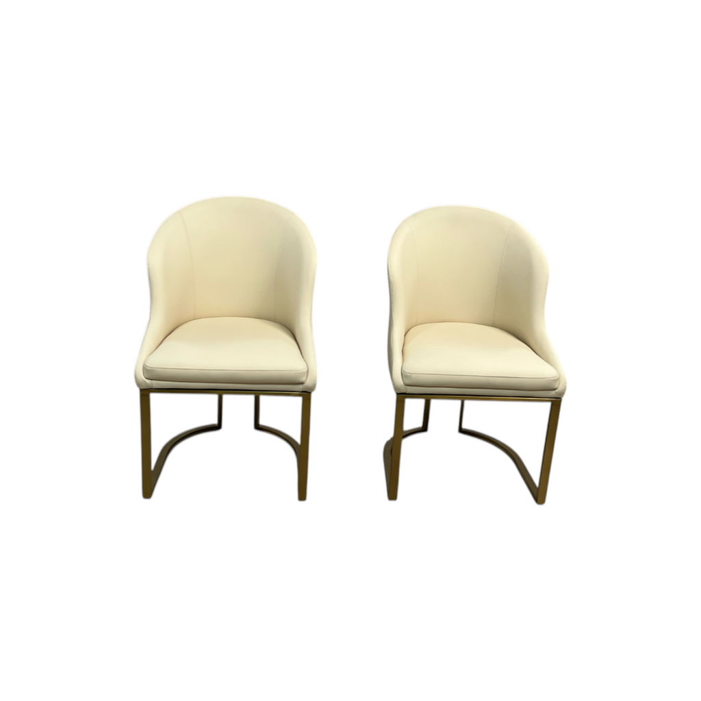 Orren Ellis Teferi Modern Luxury Dining Chair Set of 2, 21" × 18" × 35" — image 3 of 4