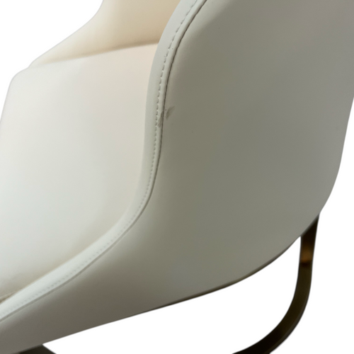 Orren Ellis Teferi Modern Luxury Dining Chair PU Leather Upholstery Stainless Steel Base (Set of 2), image 14