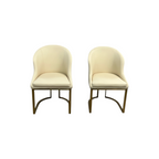 Orren Ellis Teferi Modern Luxury Dining Chair Set of 2, 21" × 18" × 35" — image 4 of 4