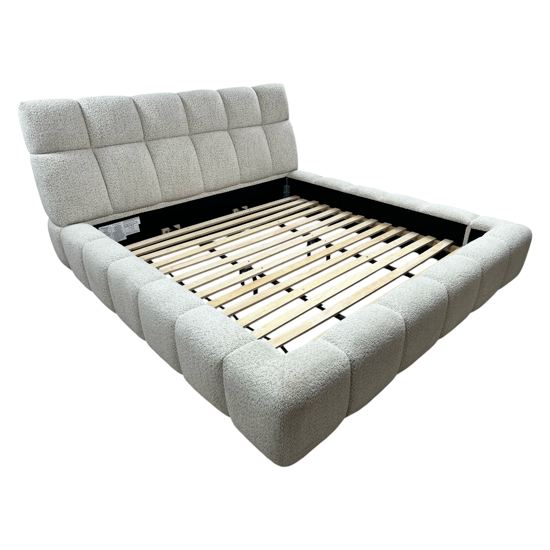 Parker House Sleep Escape Fluffy River Rock King Upholstered Bed