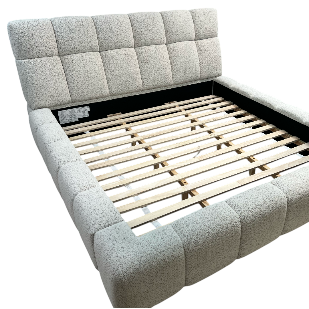 Parker House Sleep Escape Fluffy River Rock King Upholstered Bed