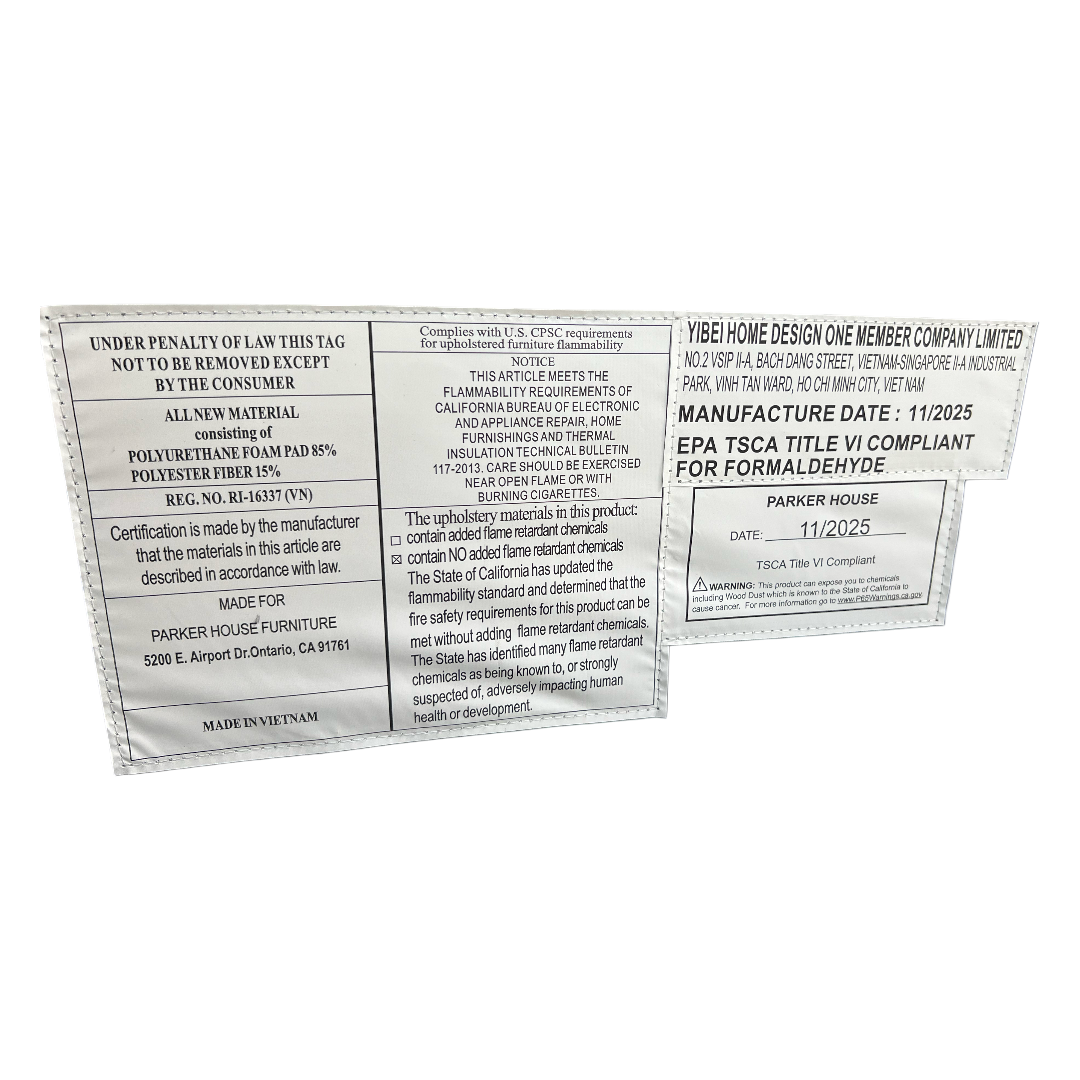 Parker House Sleep Escape Fluffy River Rock King Upholstered Bed