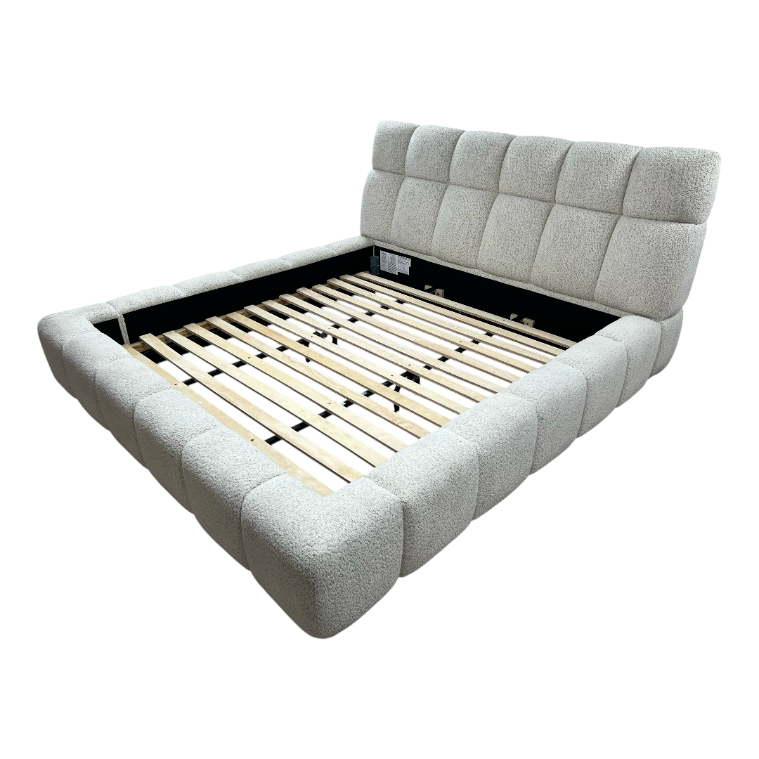 Parker House Sleep Escape Fluffy River Rock King Upholstered Bed