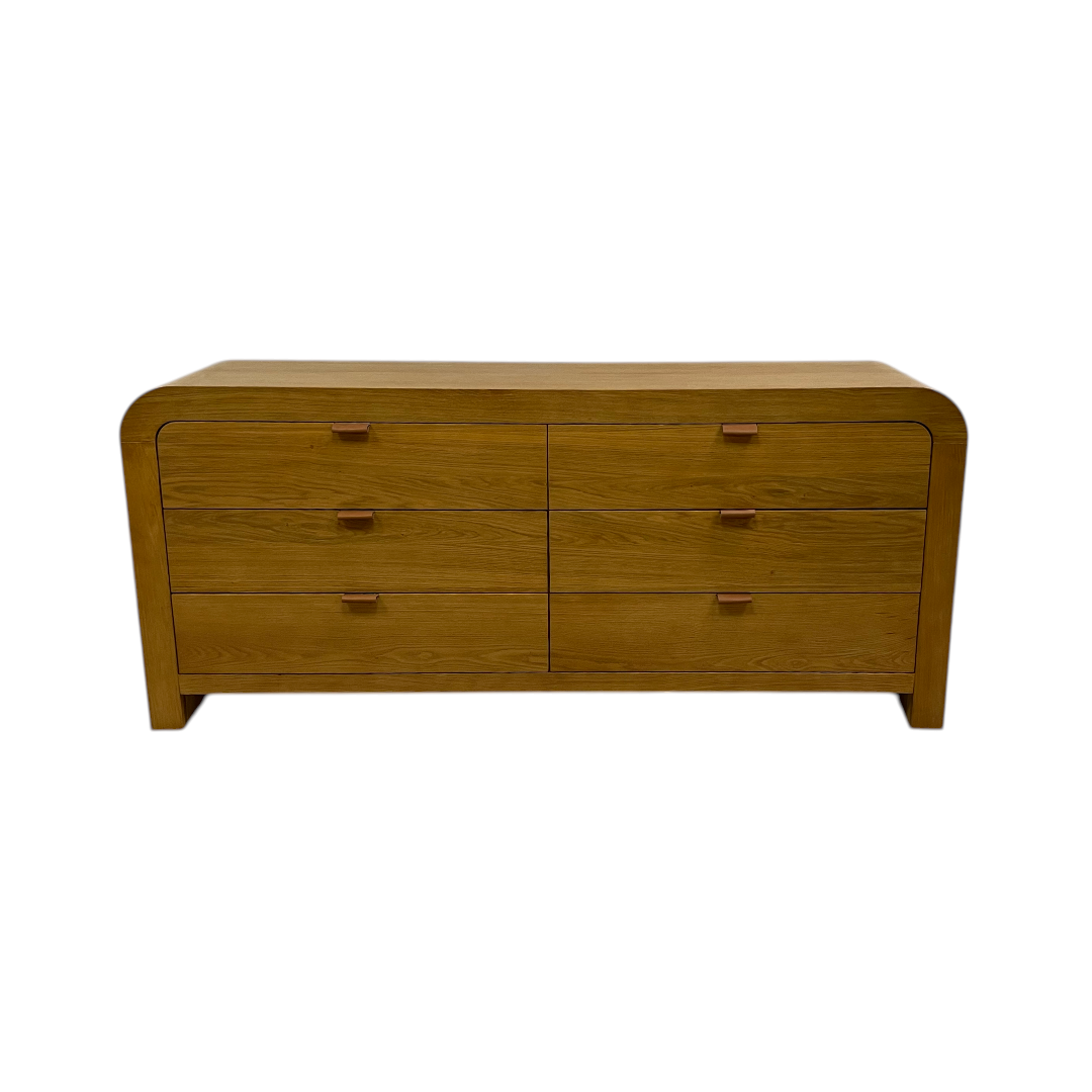 Poly and Bark Cirq 6 Drawer Dresser