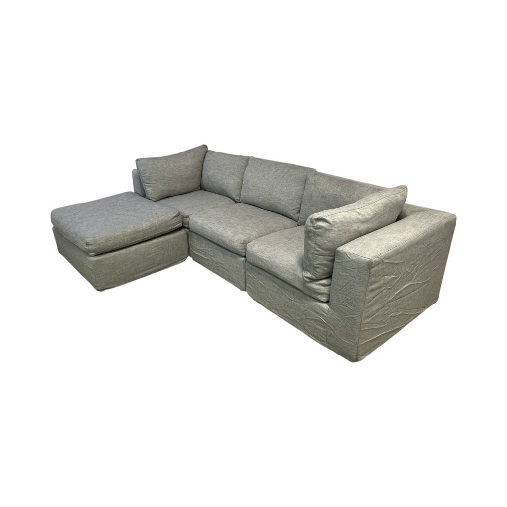Pottery Barn Air Modular Sectional Sofa with Ottoman