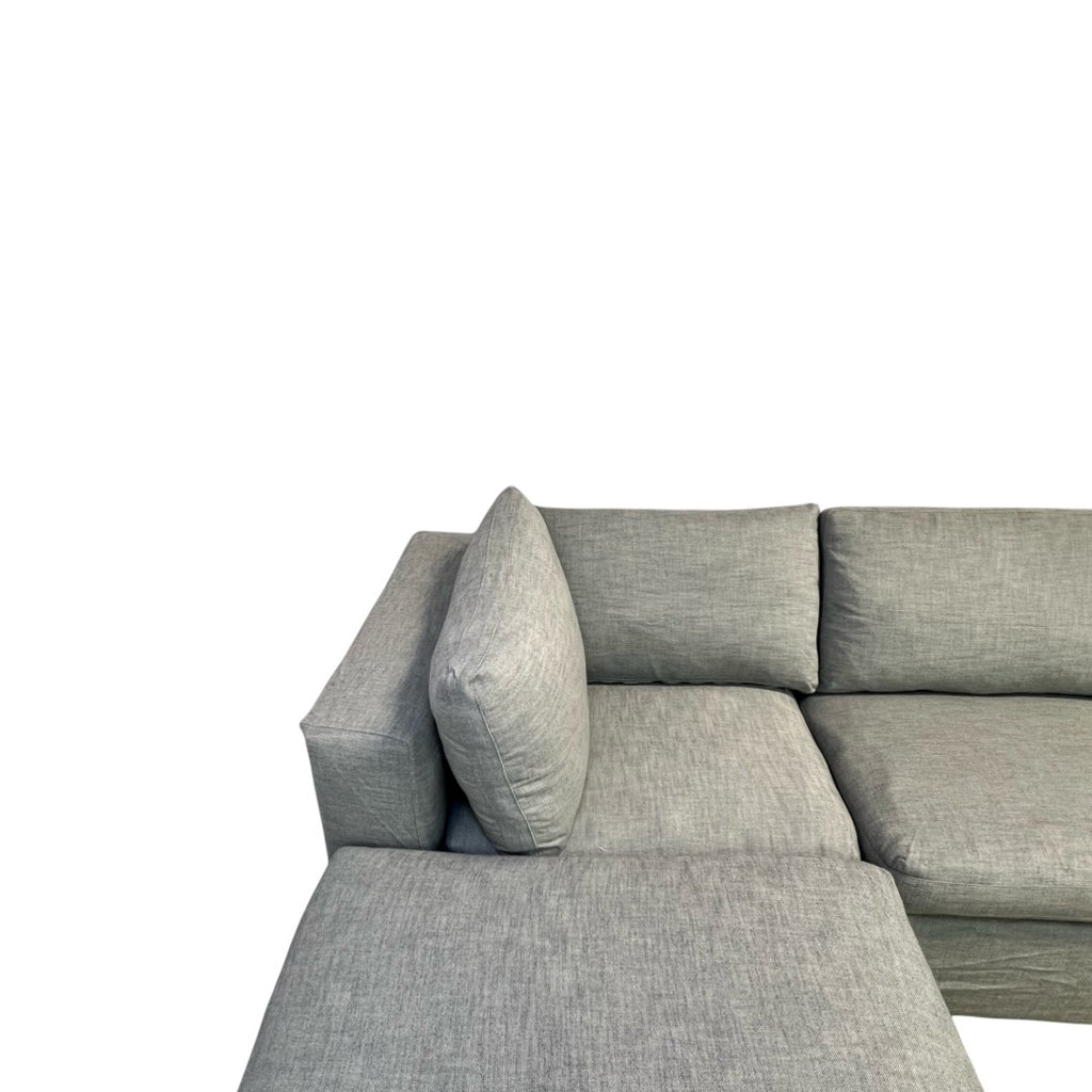Pottery Barn Air Modular Sectional Sofa with Ottoman