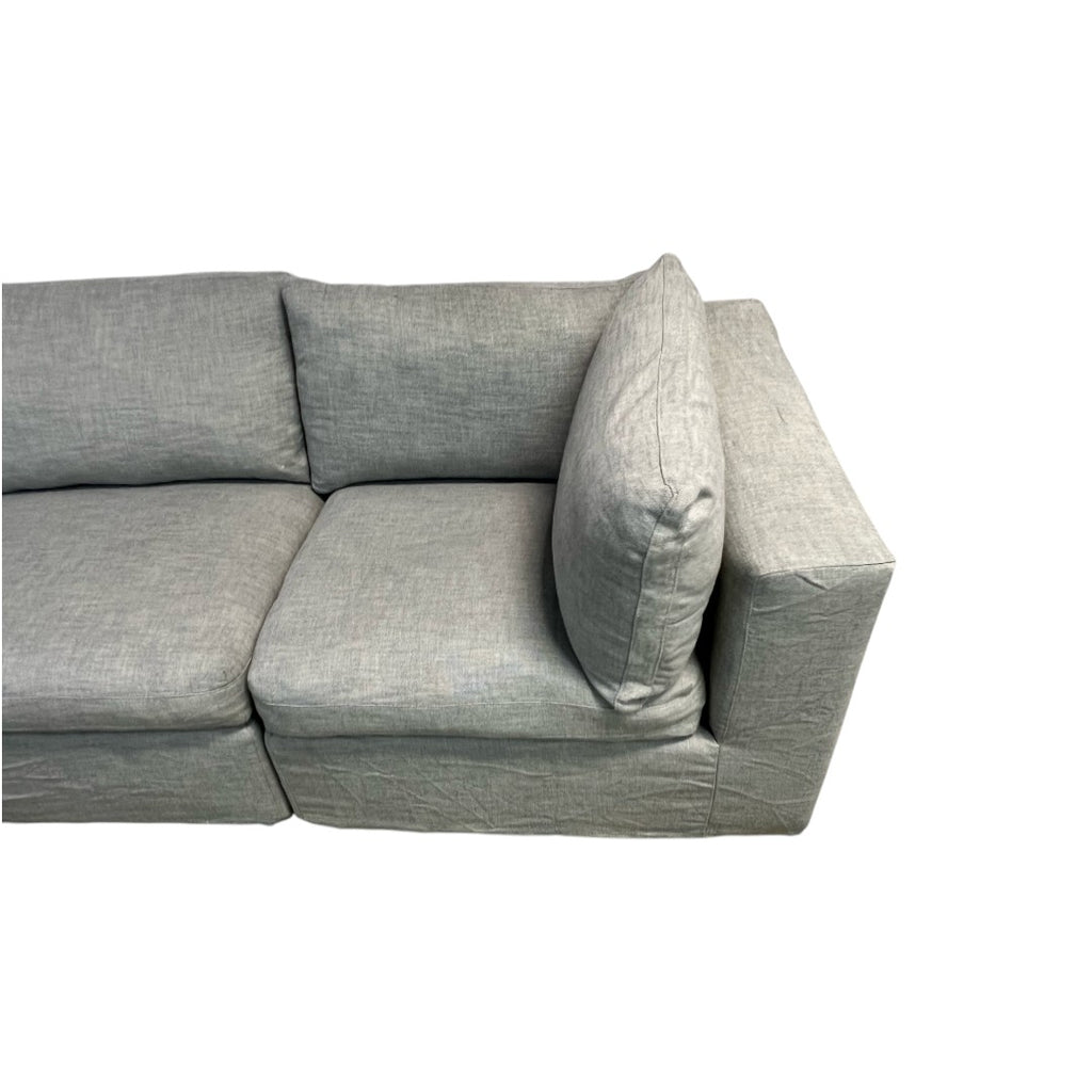 Pottery Barn Air Modular Sectional Sofa with Ottoman