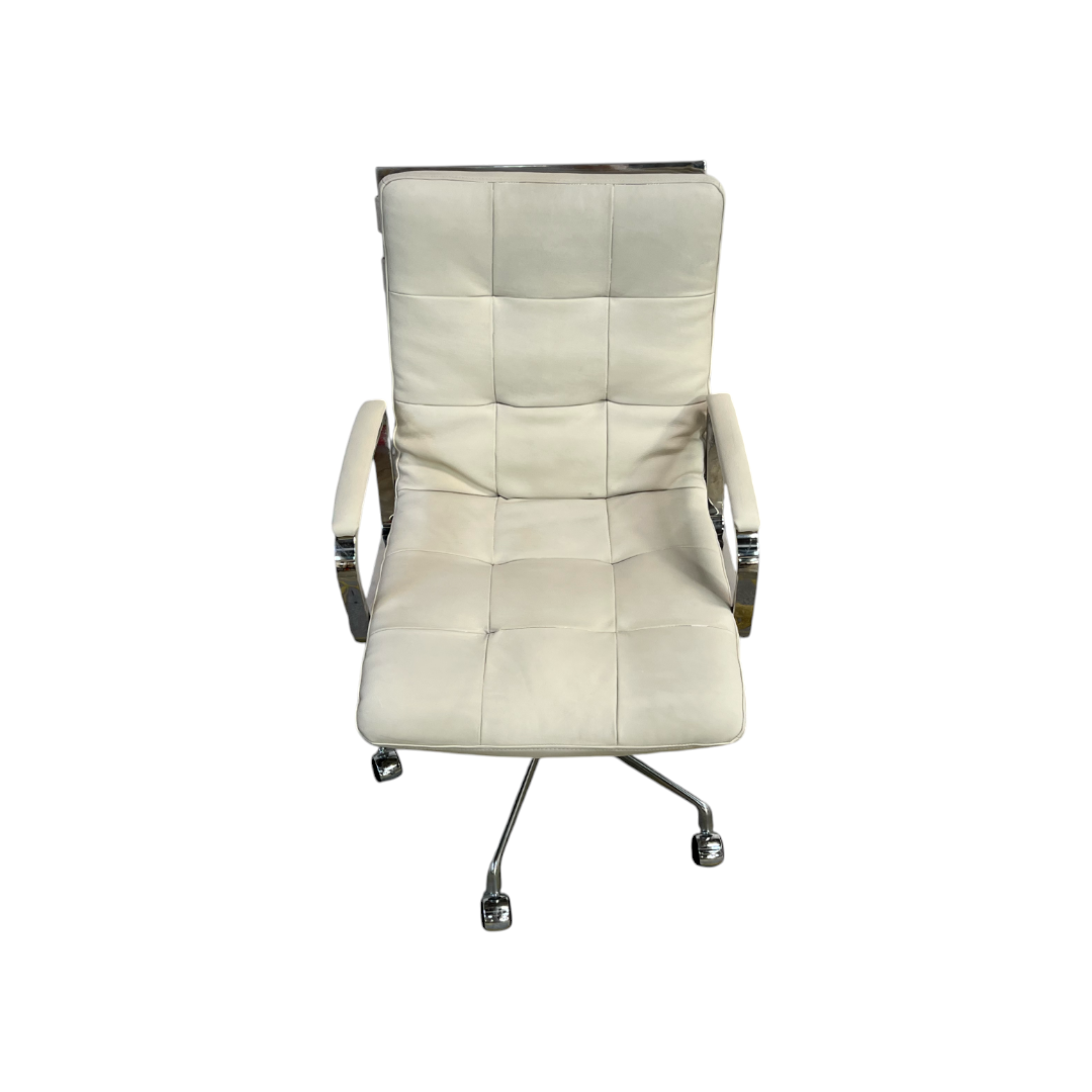 Restoration Hardware Rossi Leather Desk Chair