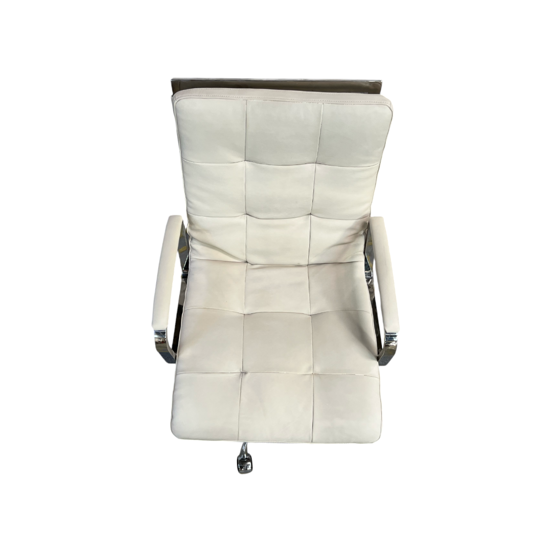 Restoration Hardware Rossi Leather Desk Chair