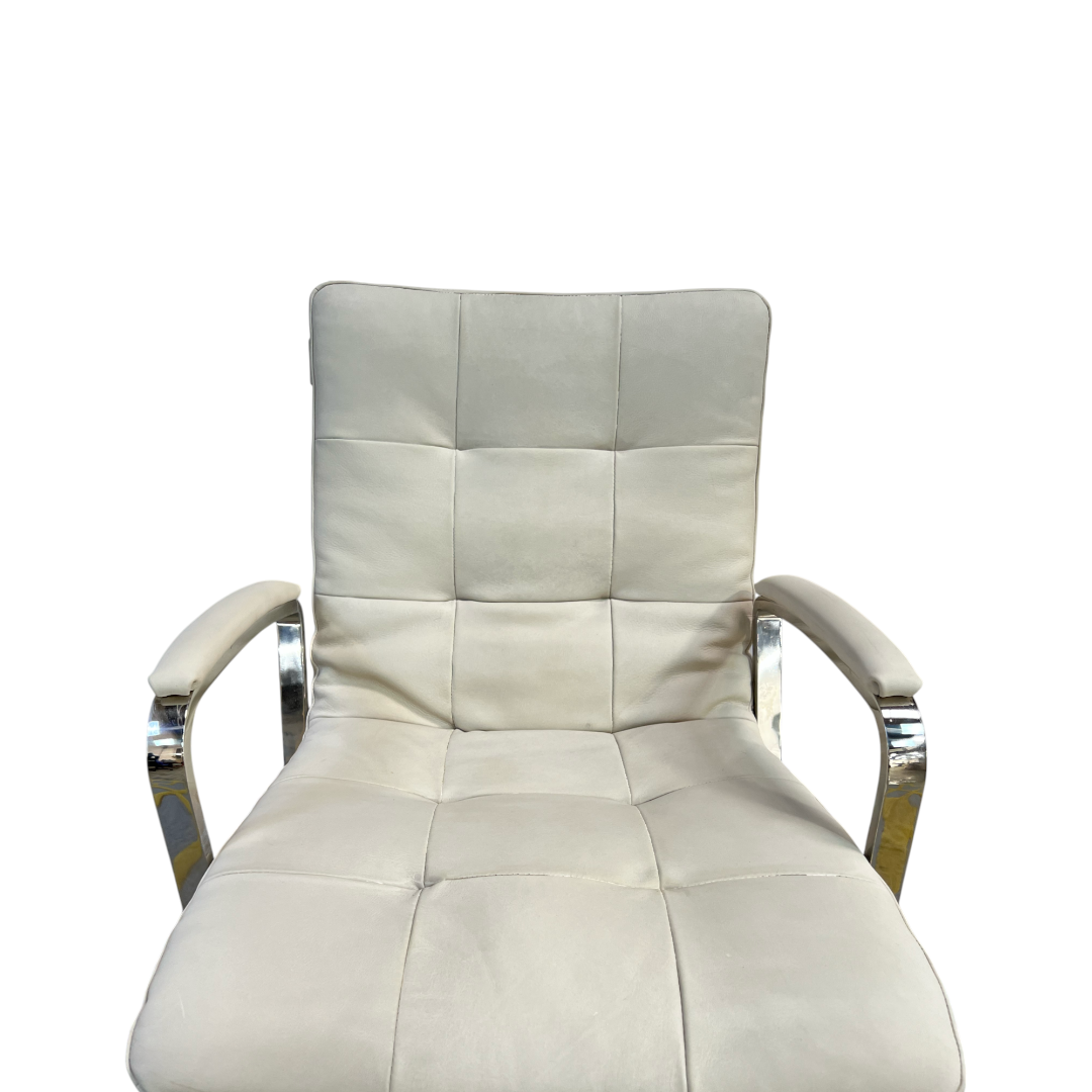 Restoration Hardware Rossi Leather Desk Chair
