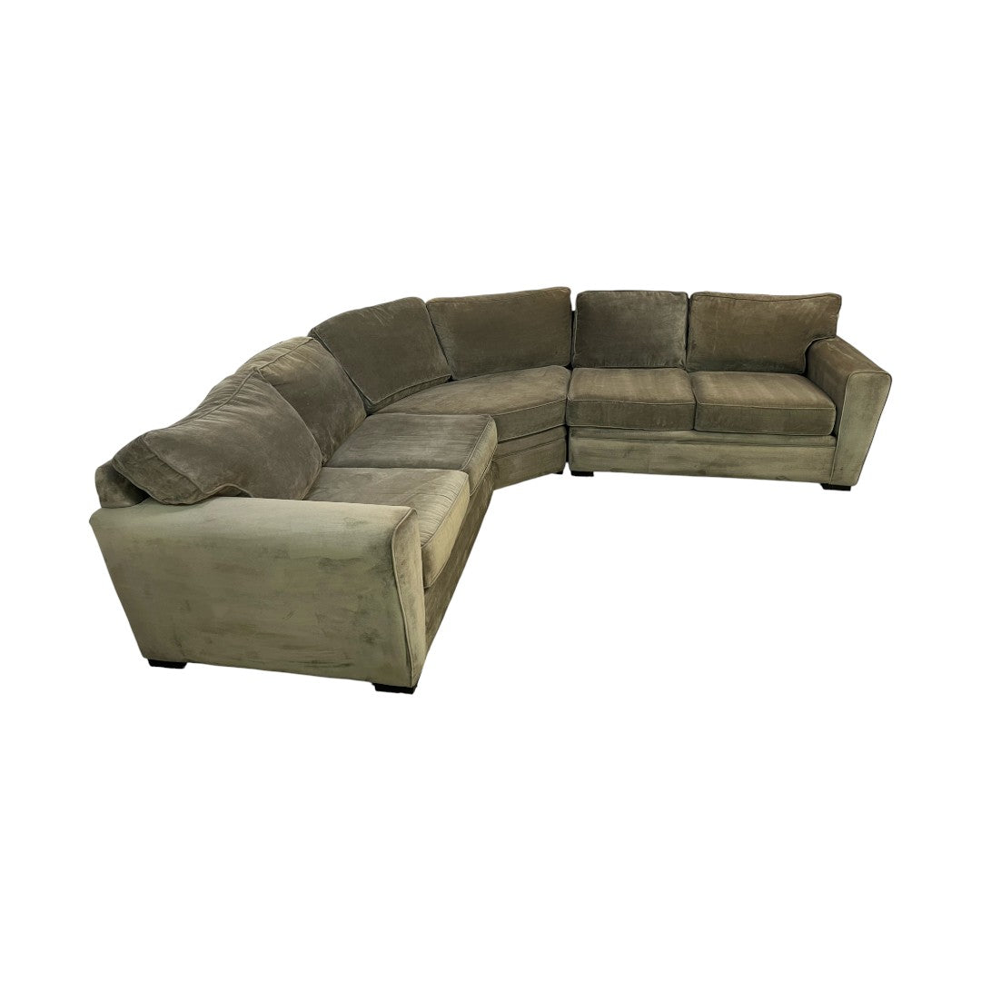 Raymour and Flanigan Artemis II 3-pc Sectional Sofa