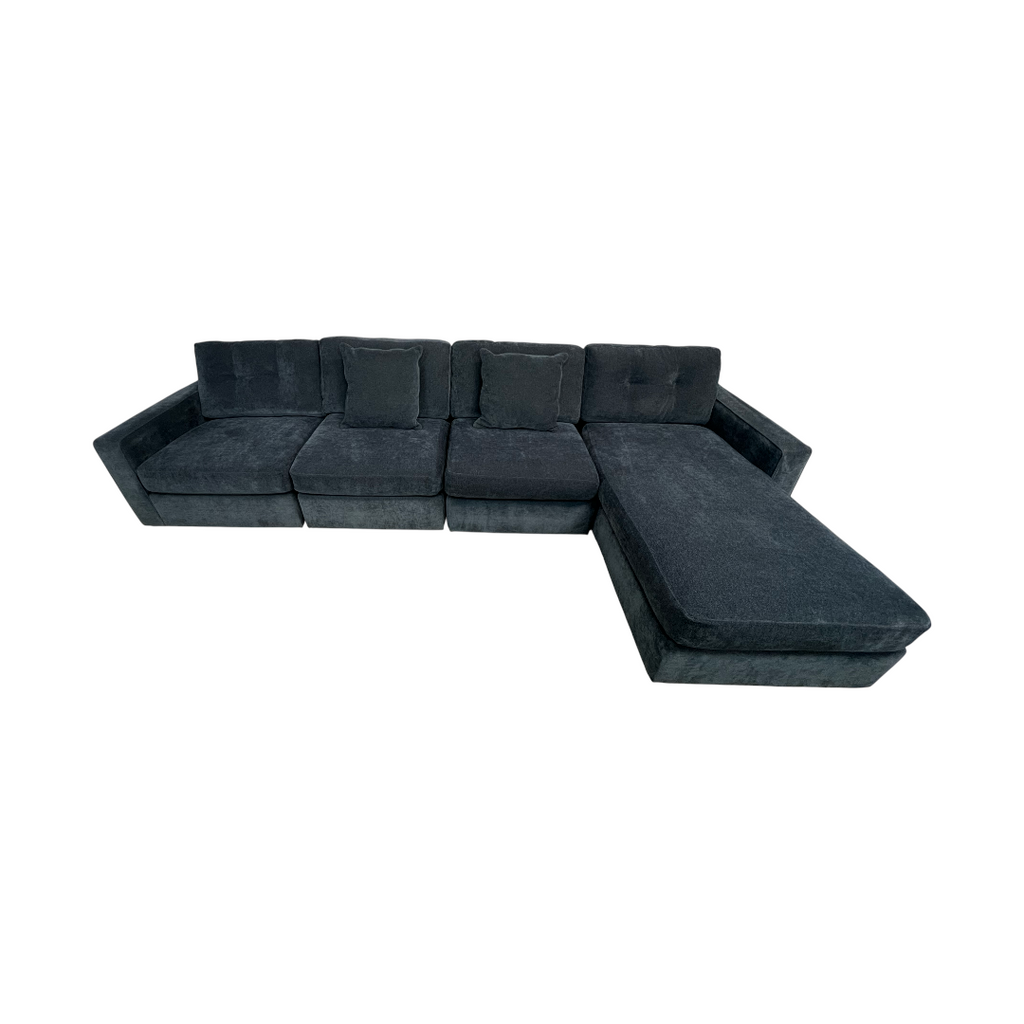Raymour and Flanigan Modular 4pc Sectional with Chaise