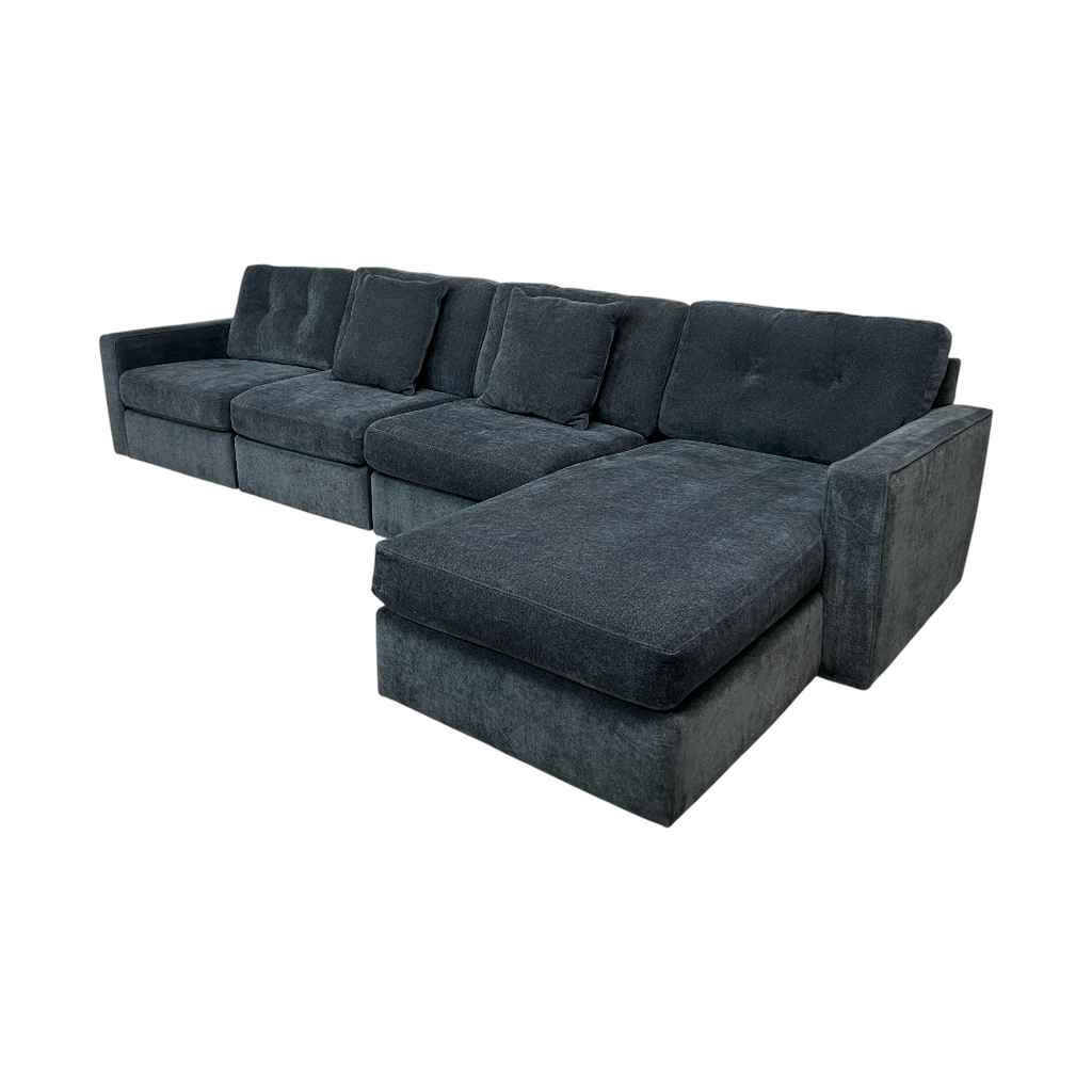 Raymour and Flanigan Modular 4pc Sectional with Chaise