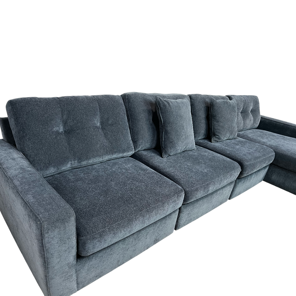 Raymour and Flanigan Modular 4pc Sectional with Chaise