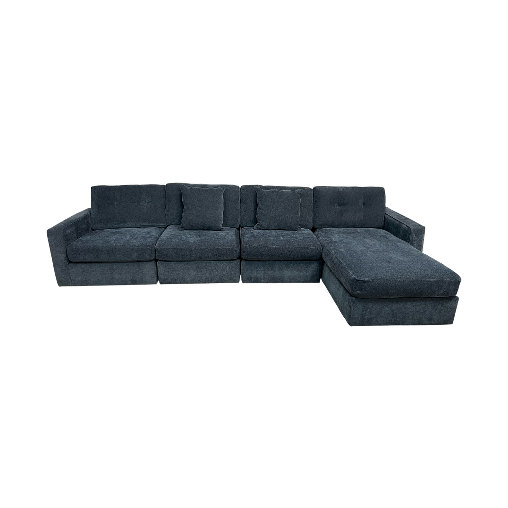 Raymour and Flanigan Modular 4pc Sectional with Chaise