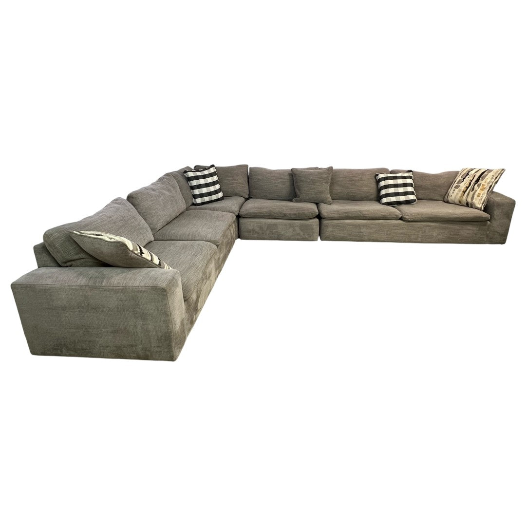 Raymour and Flanigan Nappily 4-pc Sectional Sofa