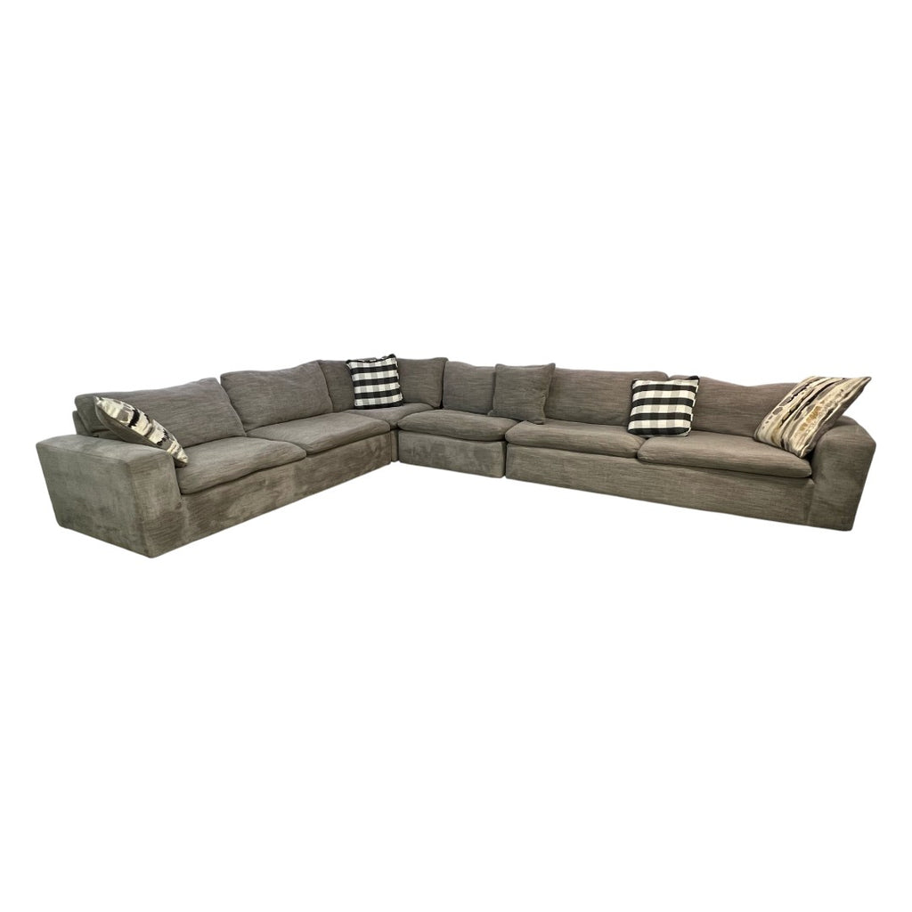 Raymour and Flanigan Nappily 4-pc Sectional Sofa