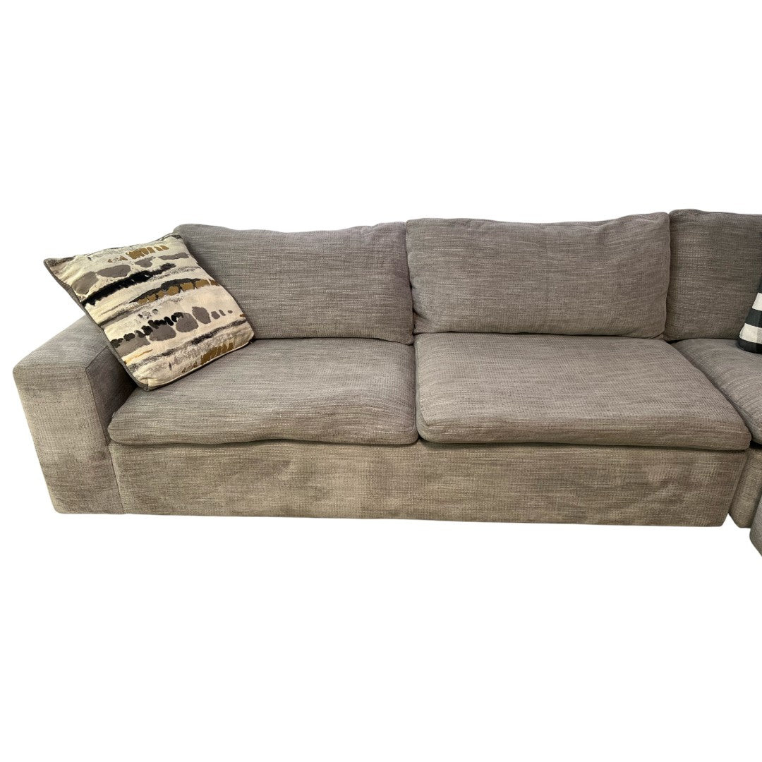 Raymour and Flanigan Nappily 4-pc Sectional Sofa