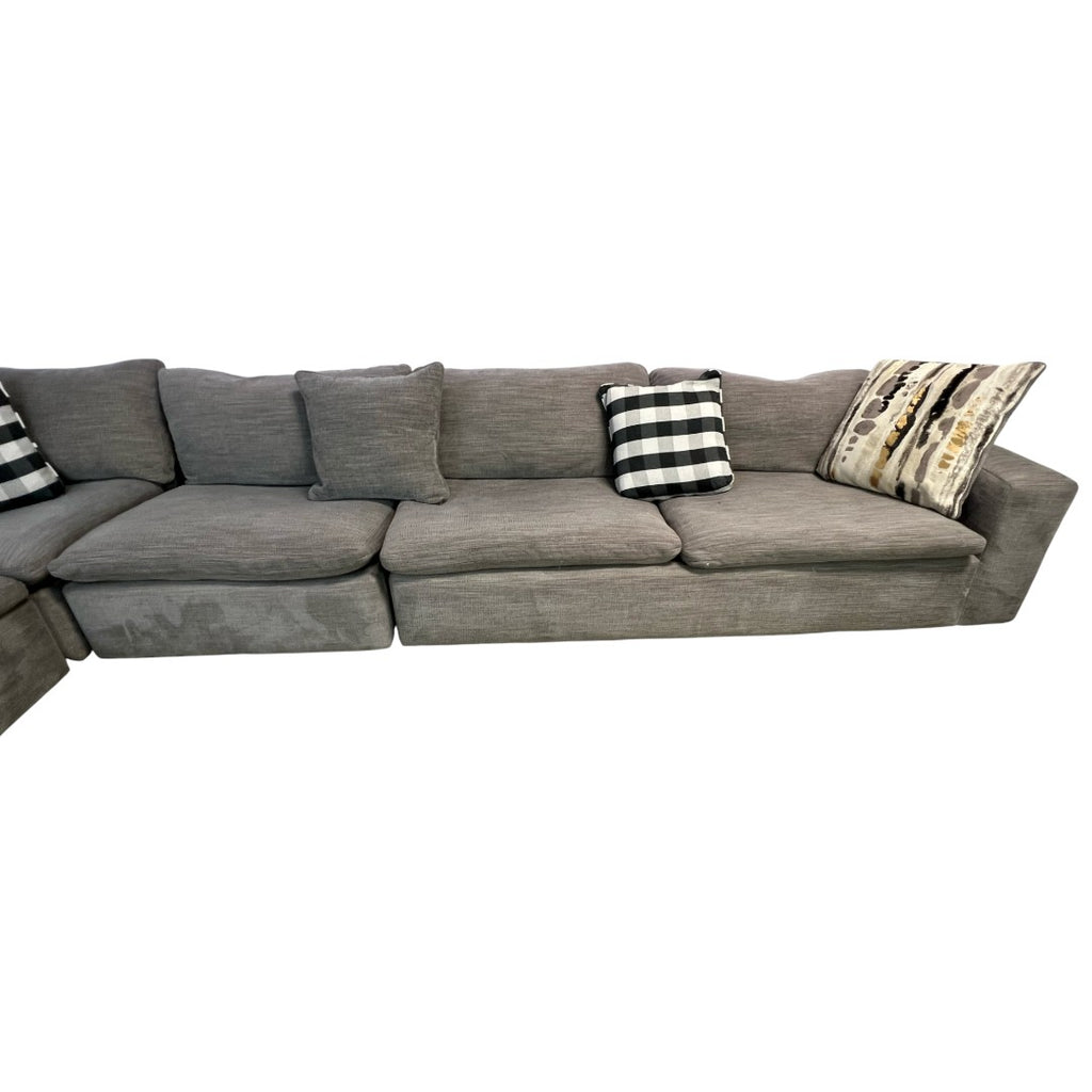 Raymour and Flanigan Nappily 4-pc Sectional Sofa