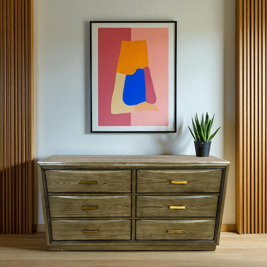 Red Barrel Studio Anekey Sonoma 6-Drawer Dresser