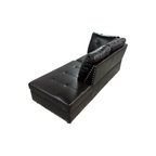 Red Barrel Studio Faux Leather Chaise
