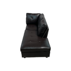Red Barrel Studio Faux Leather Chaise